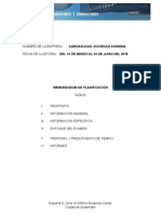 Planificacion de Auditoria de Sistemas