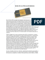 Antecedentes de Los Microcontroladores