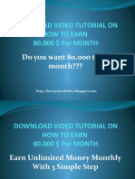 Watch Video Tutorial On How To Earn