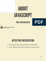 About JavaScript