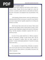 Download project report on credit flow in co operative society by vageeshhonnali4618 SN30423298 doc pdf