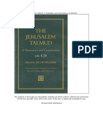 The Jerusalem Talmudk