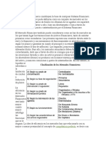 Los Mercados Financieros Constituyen La Base de Cualquier Sistema Financiero