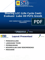 Presentasi Evaluasi Lube Oil PLTG (6feb09)