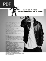 ian's 2025 XXL Freshman Freestyle | PDF | Hip Hop