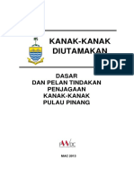 Dasar Dan Pelan Tindakan Kanak-Kanak Pulau Pinang