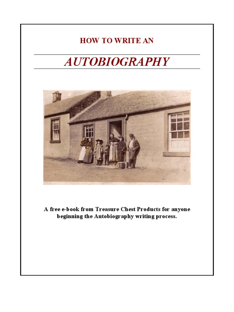How to Write an Autobiography Updated Scrapbooking Books
