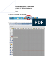 Laser Cutting Guide for Rhino 4 & VLS6.60