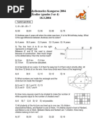 2004 Math Kangaroo