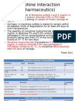 Morphine & Phenobarbital