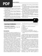 Azeotropic Distillation