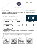 Prueba Diagnostico 1º