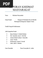PROJEK KHIDMAT MASYARAKAT