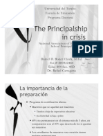 The Principal Ship in Crisis