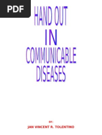 Download communicable disease hand out by VINCHRISTINE SN30435383 doc pdf