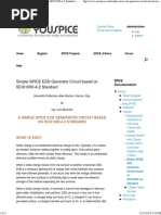 Simple SPICE ESD Generator Circuit Based On IEC61000-4-2 Standard-Page1