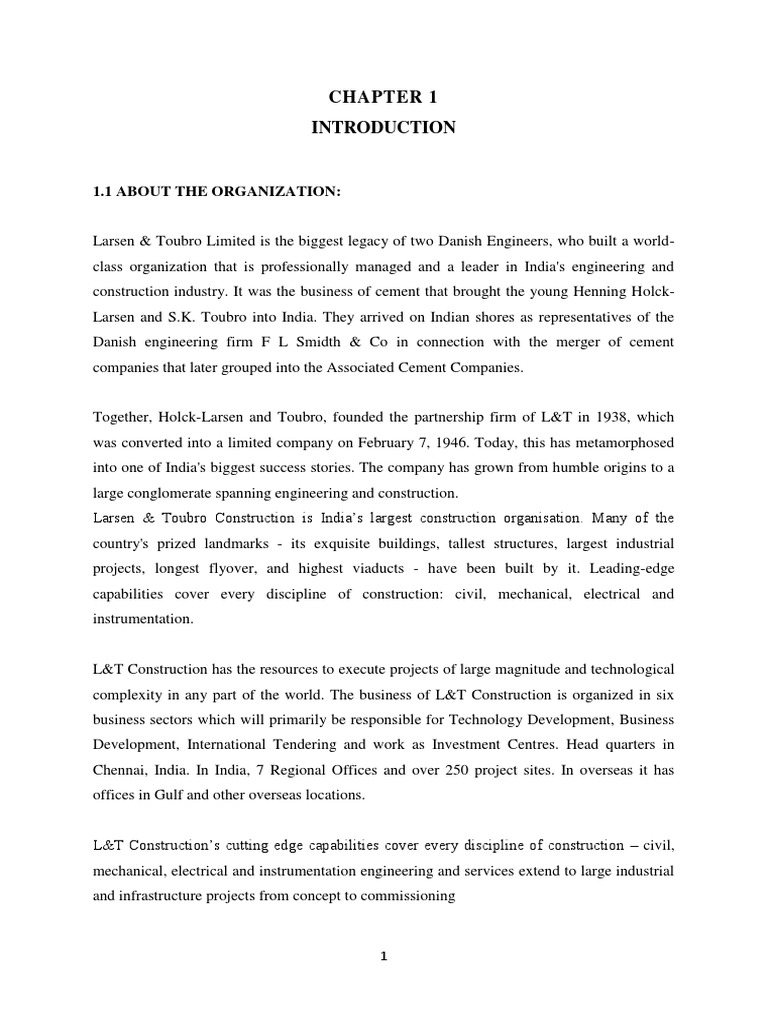 Internship report samples picture