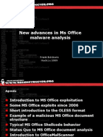 New Advances in Ms Office Malware Analysis