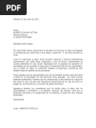 Machote Carta de Renuncia