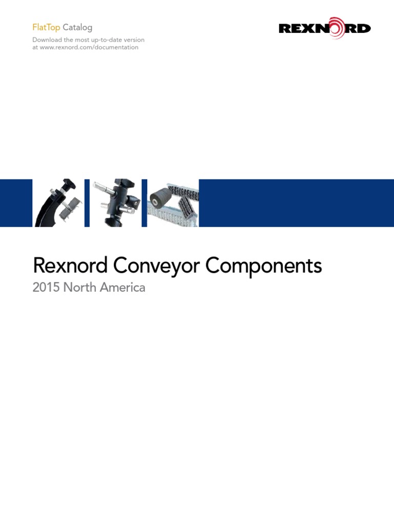 8rxCMPCATEn Rexnord Conveyor Components Catalog PDF Thermal