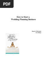 Download How to Start a Wedding Planning Business by garnetpress SN3044014 doc pdf