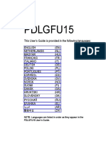 User Guide Pdlgfu15