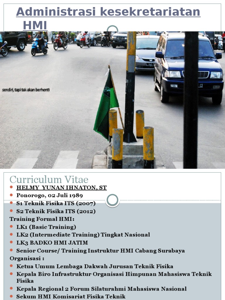 Administrasi kesekretariatan HMI