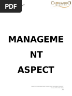 Management Aspect