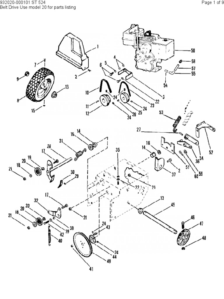 Ariens Snowblower Parts | Screw | Clutch