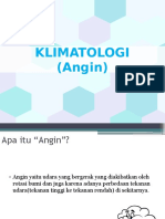 Presentase Klimatologi Angin