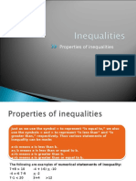 Inequalities