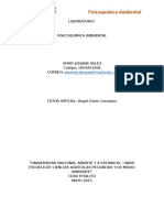 Informe Final Fisicoquimica Ambiental