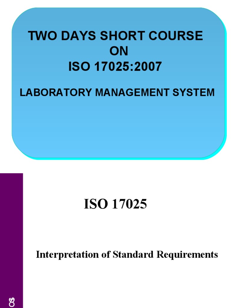 Interpretation of Requirements of ISO 17025 | PDF | Calibration ...
