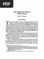 The Origin and Nature of The Church - Johnston PDF