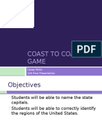 States and Capitals Lesson