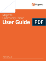 Magento Community Edition 2.0 User Guide