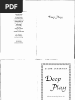 Diane Ackerman Deep Play