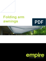 Folding Arm Awnings-Brochure