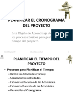 1.2.3 Planificar El Cronograma Del Proyecto