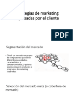 Estrategias de Marketing Impulsadas Por El Cliente