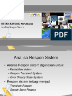 Analisa Respon Sistem Transient PDF