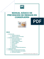 Manual Básico de Prevención Deriesgos en Conserjería