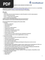 Clinical Practice Guideline - ACOG | PDF | Postpartum Period | Obstetrics