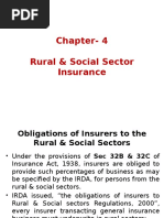 Rural & Social Sector Insurance