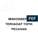 Miskonsepsi Pecahan