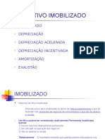 Depreciação Ativo Imobilizado