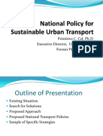 06 National Policy for Sustainable Urban Transport Cal