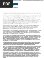 Expresso - As costas largas dos docentes