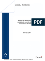 Rapport D'audit Contrôle de L'accès Aux Réseaux Informatiques PDF