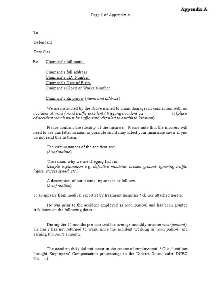 Practice Direction 18.1 PDF Identity Document Traffic Collision